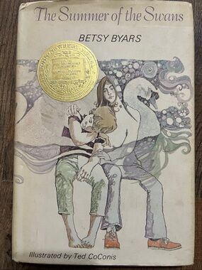 The Summer of the Swans by Betsy Byars - Illustrated Vintage Hardcover